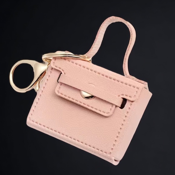 Pink mini Purse Bag Charm - Picture 2 of 4